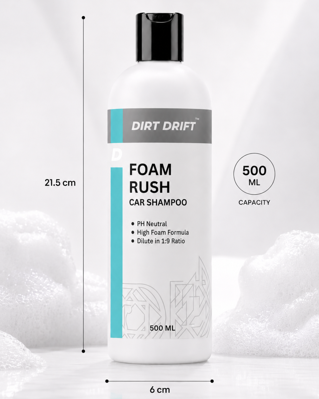 Foam Rush Car Shampoo | High Foam | 500ml